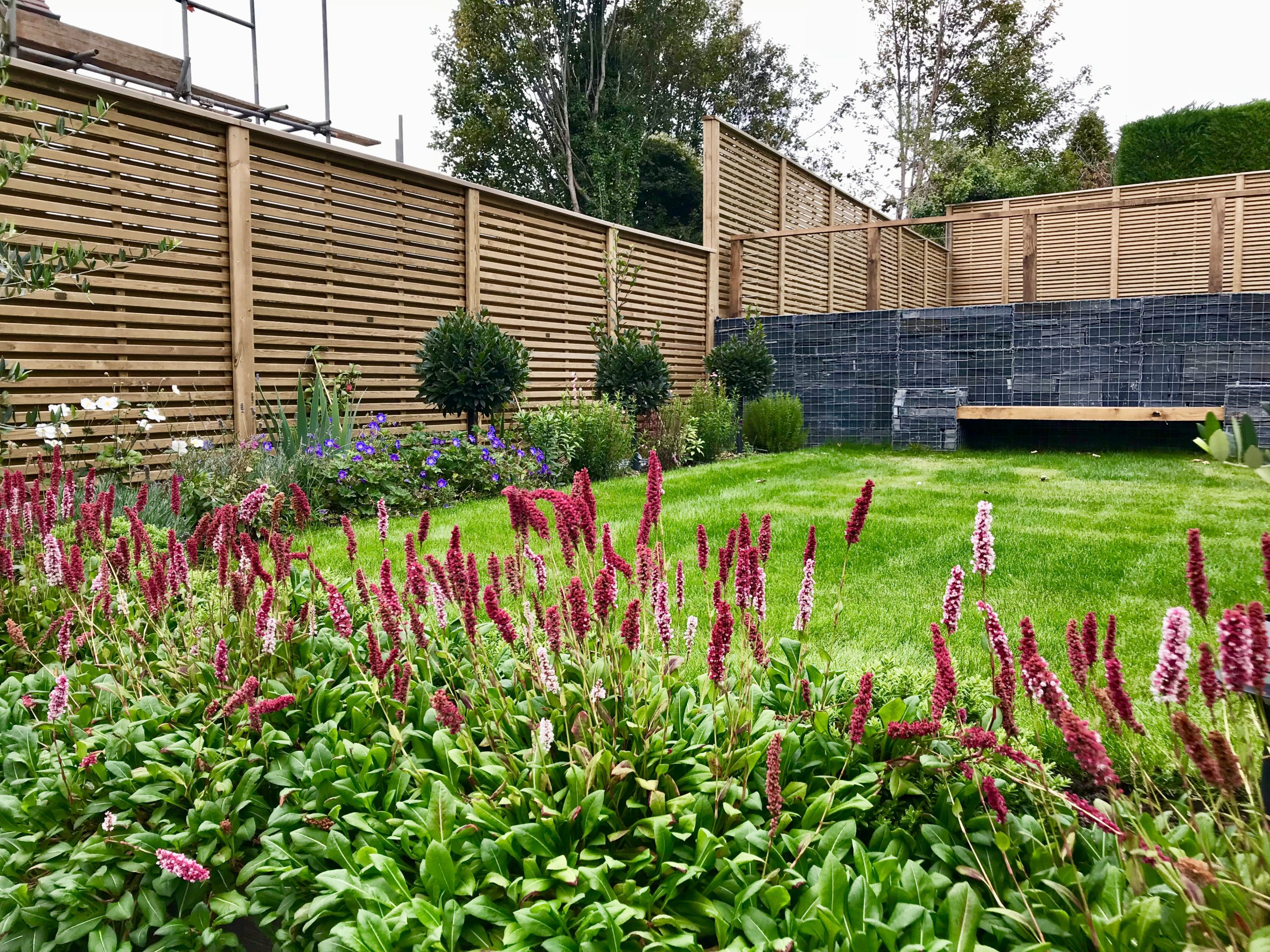 Attractive boundary fencing