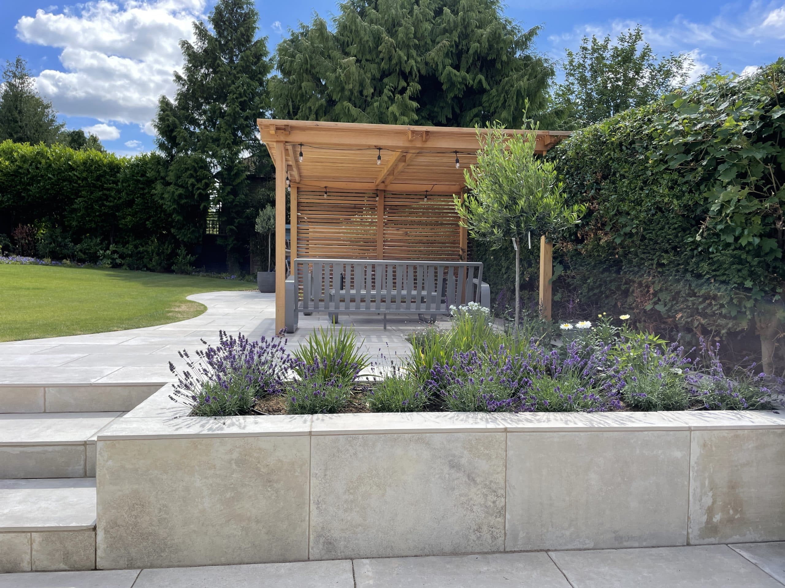 Cedar Wood Pergola