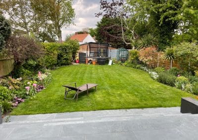 Lawn Reshape and new planting